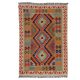 Kilim szőnyeg Chobi 146x100 kézi szövésű afgán gyapjú kilim