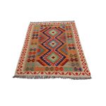 Kilim szőnyeg 146x100 kézi szövésű afgán gyapjú kilim