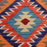 Kilim szőnyeg 146x100 kézi szövésű afgán gyapjú kilim