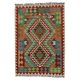 Kilim szőnyeg Chobi 142x103 kézi szövésű afgán gyapjú kilim