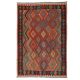 Chobi Kilim szőnyeg 200x292 kézi szövésű afgán gyapjú kilim