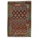 Kilim szőnyeg 203x294 kézi szövésű afgán gyapjú kilim