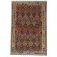 Kilim szőnyeg 197x282 kézi szövésű afgán gyapjú kilim