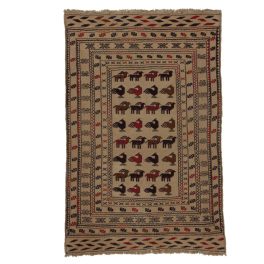 Belucs Kilim szőnyeg Adarskan 125x188 Kilim faliszőnyeg