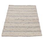 Vastag gyapjú szőnyeg Rustic 71x133 szövött modern szőnyeg
