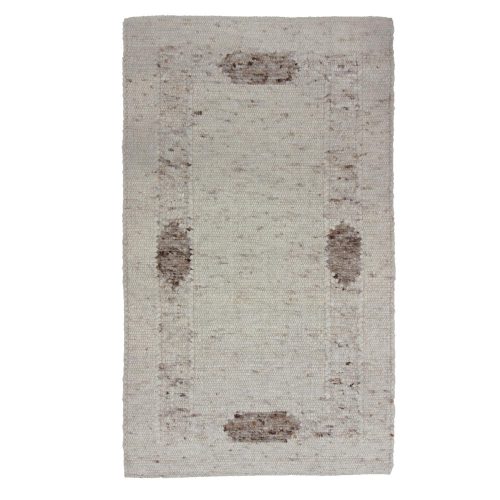 Vastag szőnyeg gyapjúból Rustic 91x156 szövött modern gyapjú szőnyeg