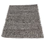 Vastag gyapjú szőnyeg Rustic 72x130 szövött modern szőnyeg