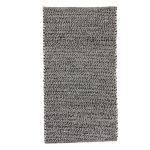 Vastag gyapjú szőnyeg Rustic 72x131 szövött modern szőnyeg