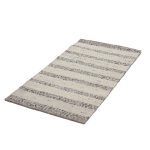 Vastag szőnyeg gyapjúból Rustic 71x138 szövött modern gyapjú szőnyeg