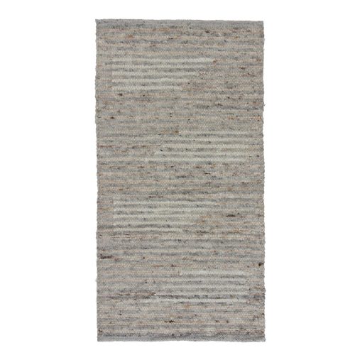 Vastag szőnyeg gyapjúból Rustic 71x136 szövött modern gyapjú szőnyeg