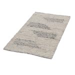 Vastag gyapjú szőnyeg Rustic 70x134 szövött modern szőnyeg