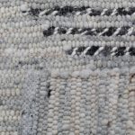 Vastag gyapjú szőnyeg Rustic 70x134 szövött modern szőnyeg