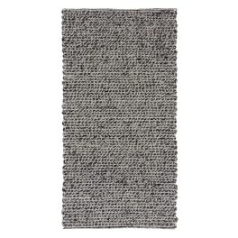   Vastag szőnyeg gyapjúból Rustic 71x138 szövött modern gyapjú szőnyeg
