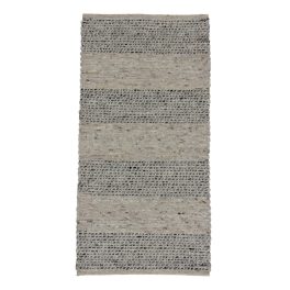   Vastag szőnyeg gyapjúból Rustic 70x138 szövött modern gyapjú szőnyeg