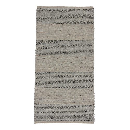 Vastag szőnyeg gyapjúból Rustic 70x138 szövött modern gyapjú szőnyeg