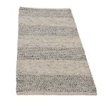 Vastag szőnyeg gyapjúból Rustic 70x138 szövött modern gyapjú szőnyeg