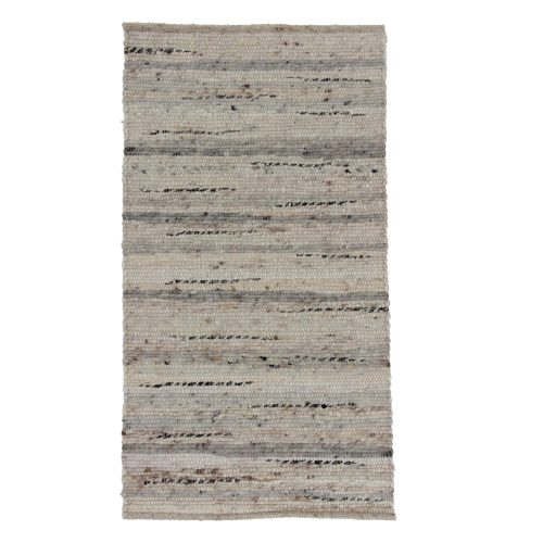 Vastag szőnyeg gyapjúból Rustic 68x127 szövött modern gyapjú szőnyeg