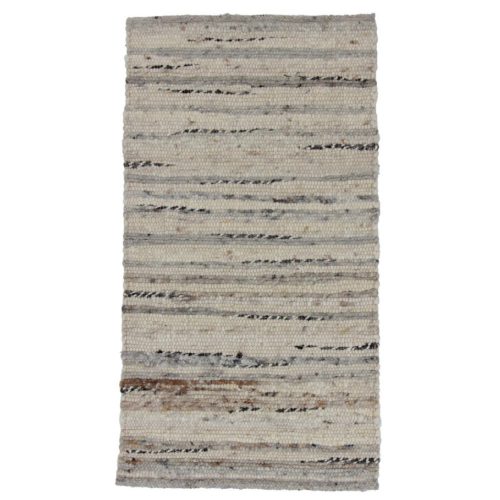 Vastag szőnyeg gyapjúból Rustic 60x112 szövött modern gyapjú szőnyeg