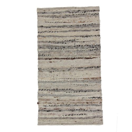 Vastag szőnyeg gyapjúból Rustic 61x114 szövött modern gyapjú szőnyeg
