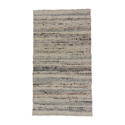 Vastag szőnyeg gyapjúból Rustic 70x127 szövött modern gyapjú szőnyeg
