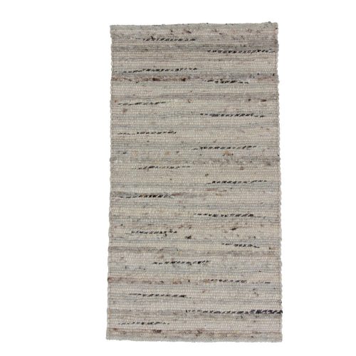 Vastag szőnyeg gyapjúból Rustic 69x127 szövött modern gyapjú szőnyeg