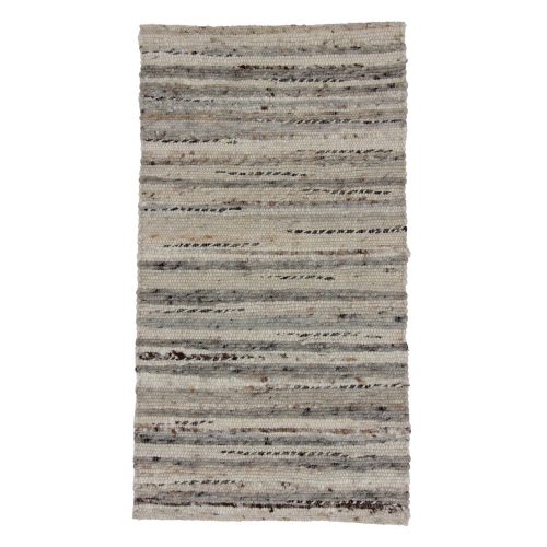 Vastag szőnyeg gyapjúból Rustic 70x129 szövött modern gyapjú szőnyeg