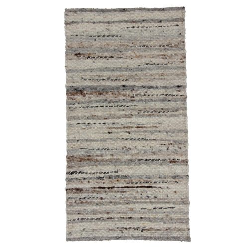 Vastag szőnyeg gyapjúból Rustic 69x131 szövött modern gyapjú szőnyeg