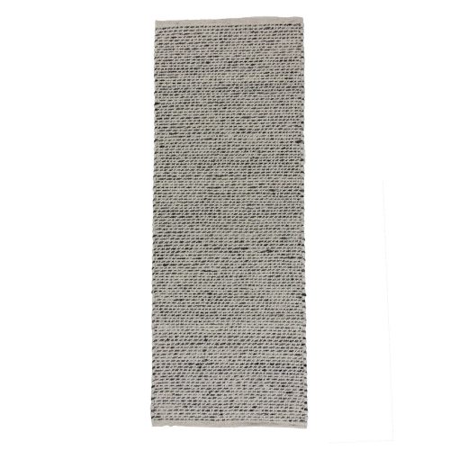 Vastag gyapjú szőnyeg Rustic 71x279 kézi és gépi szövésű gyapjú szőnyeg