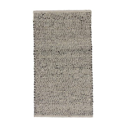 Vastag gyapjú szőnyeg Rustic 72x130 kézi és gépi szövésű gyapjú szőnyeg