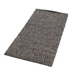 Vastag gyapjú szőnyeg Rustic 70x141 kézi és gépi szövésű gyapjú szőnyeg
