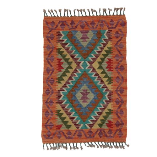 Kilim szőnyeg Chobi 60x89 kézi szövésű afgán gyapjú kilim