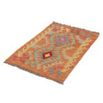Kilim szőnyeg Chobi 87x63 kézi szövésű afgán gyapjú kilim