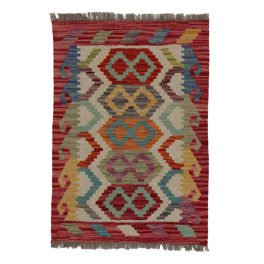   Kilim szőnyeg Chobi 60x85 kézi szövésű afgán gyapjú kilim