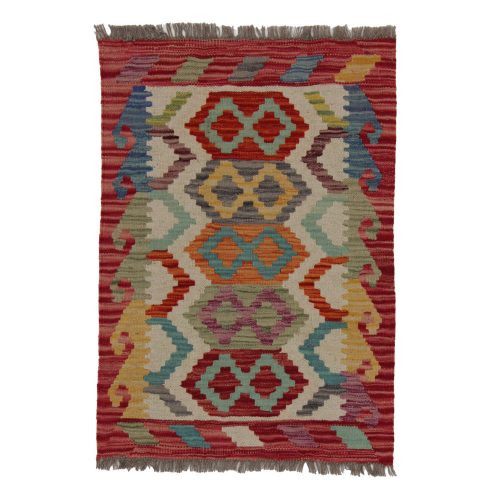 Kilim szőnyeg Chobi 60x85 kézi szövésű afgán gyapjú kilim