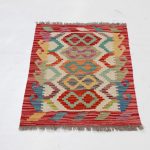 Kilim szőnyeg Chobi 60x85 kézi szövésű afgán gyapjú kilim