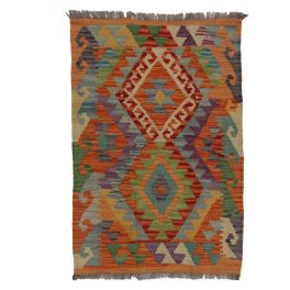   Kilim szőnyeg Chobi 66x95 kézi szövésű afgán gyapjú kilim