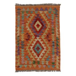   Kilim szőnyeg Chobi 67x94 kézi szövésű afgán gyapjú kilim