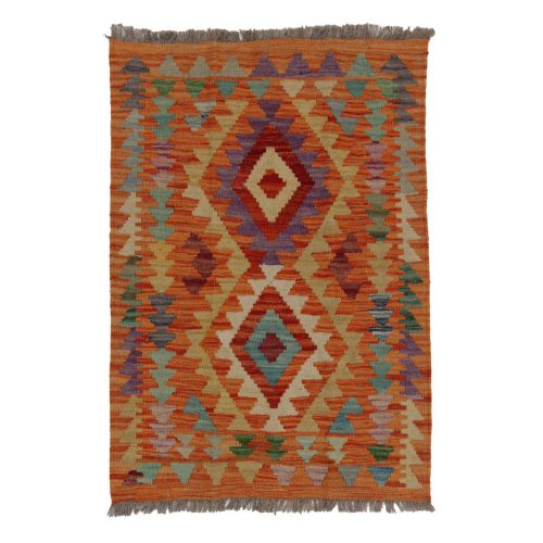 Kilim szőnyeg Chobi 67x94 kézi szövésű afgán gyapjú kilim