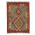 Kilim szőnyeg Chobi 66x84 kézi szövésű afgán gyapjú kilim