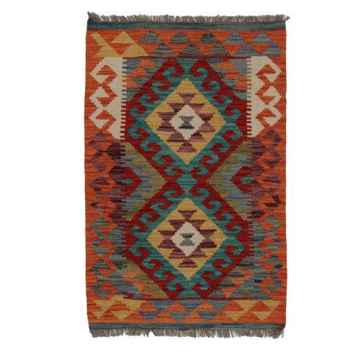 Kilim szőnyeg Chobi 63x94 kézi szövésű afgán gyapjú kilim