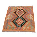 Etnikai Kilim szőnyeg 95x65 kézi szövésű afgán gyapjú kilim