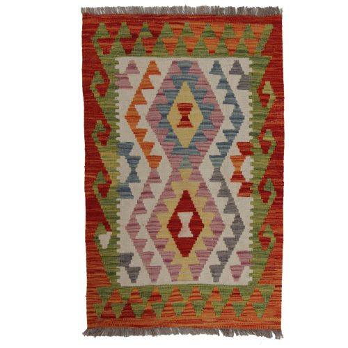 Chobi Kilim szőnyeg 100x65 kézi szövésű afgán gyapjú kilim