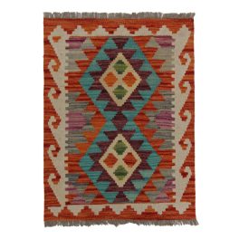   Kilim szőnyeg Chobi 81x61 kézi szövésű afgán gyapjú kilim