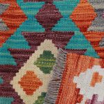 Kilim szőnyeg Chobi 81x61 kézi szövésű afgán gyapjú kilim
