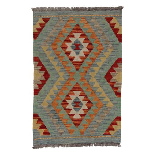 Kilim szőnyeg Chobi 94x63 kézi szövésű afgán gyapjú kilim