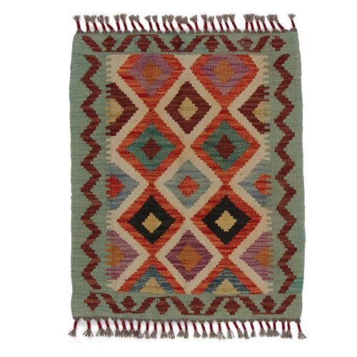 Afgán Kilim szőnyeg Chobi 60x76 kézi szövésű etnikai kilim