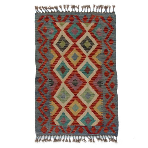 Kilim szőnyeg Chobi 60x88 kézi szövésű afgán gyapjú kilim