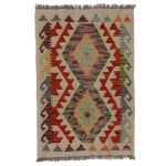 Afgán Kilim szőnyeg Chobi 59x87 kézi szövésű etnikai kilim