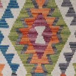 Kilim szőnyeg Chobi 67x96 kézi szövésű afgán gyapjú kilim