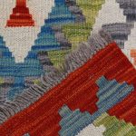 Kilim szőnyeg Chobi 67x96 kézi szövésű afgán gyapjú kilim